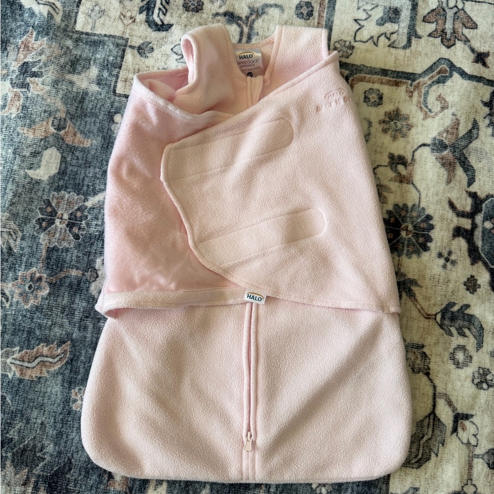 Halo Soft Pink SleepSack Swaddle